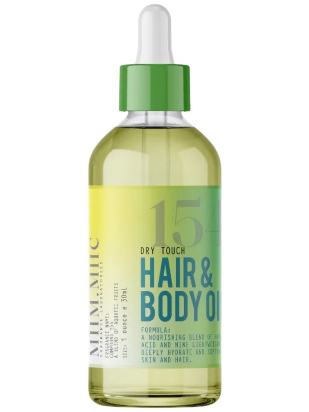 MIIM MIIC Fragrance Laboratories Compound 151 Dry Touch Hair & Body Oil 4oz